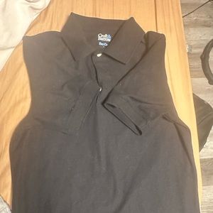 black short sleeve shirt